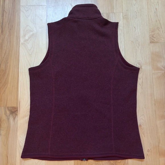 Patagonia Better Sweater Fleece Vest in Chicory Red Maroon - Picture 3 of 11